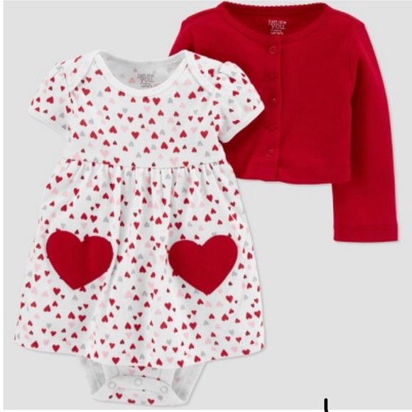 🍀 Carter’s Baby girls’ 2 piece set - Picture 3 of 6